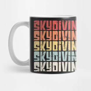 Retro SKYDIVING Icon Mug